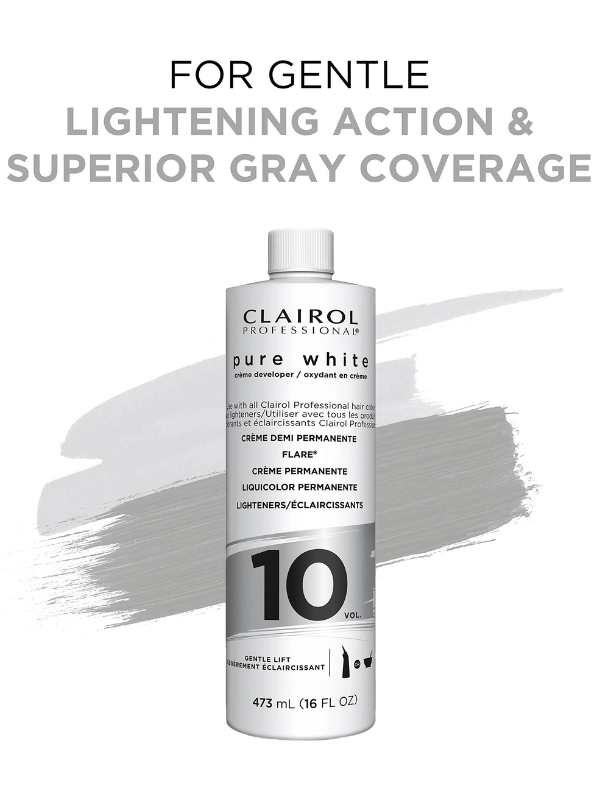 Clairol Professional Pure White Creme Developer