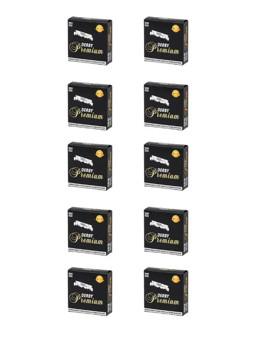 Derby Premium Single Edge Razor Blades - Multipack