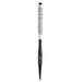 Black and white diane thermal round brush on white background