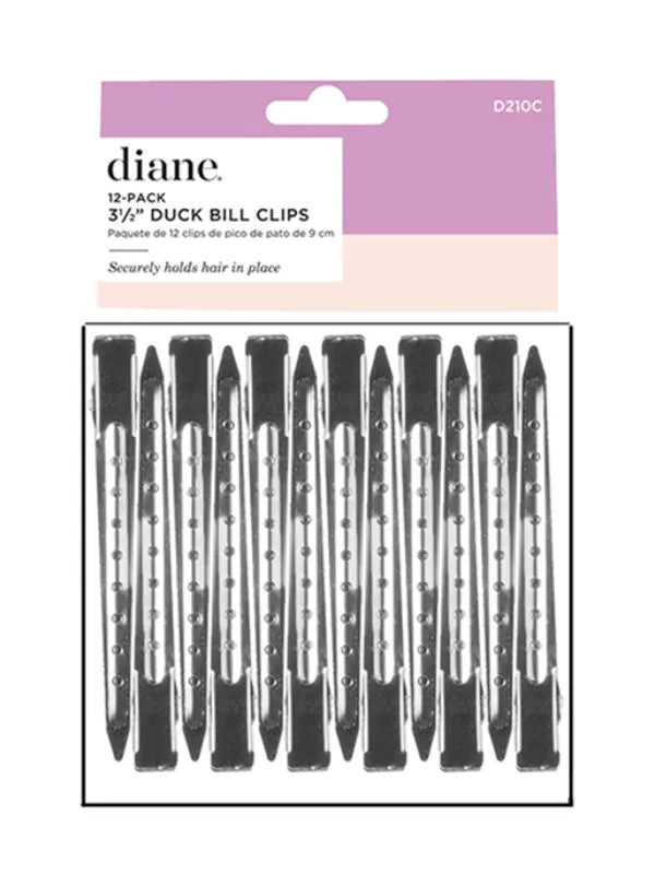 Diane 12-Pack 3 1/2" Duck Bill Clips