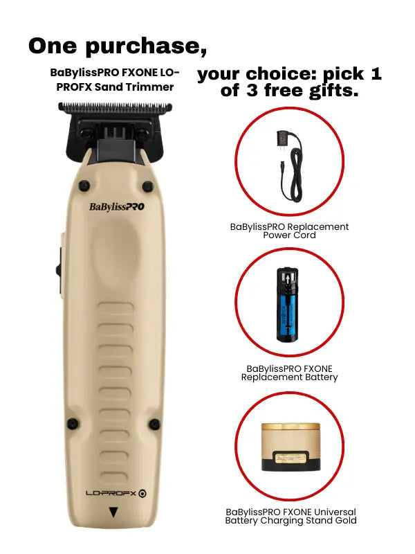 BaBylissPRO LoPRO FX One トリマー BABYLISSPRO® FXONE™ LO-PROFX HIGH PERFORMANCE LOW-PROFILE TRIMMER