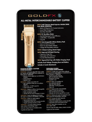 BaBylissPRO GoldFX FXONE Clipper #FX899G