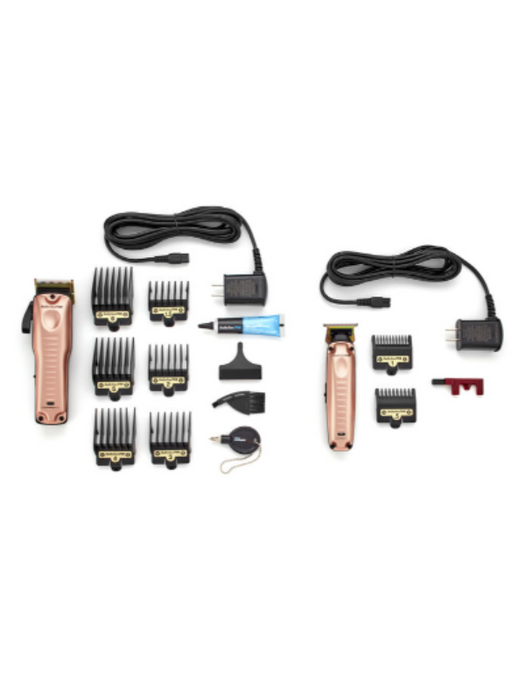 BaBylissPRO Lo-ProFX High-Performance Low Profile Limited Edition Combo - Rose Gold