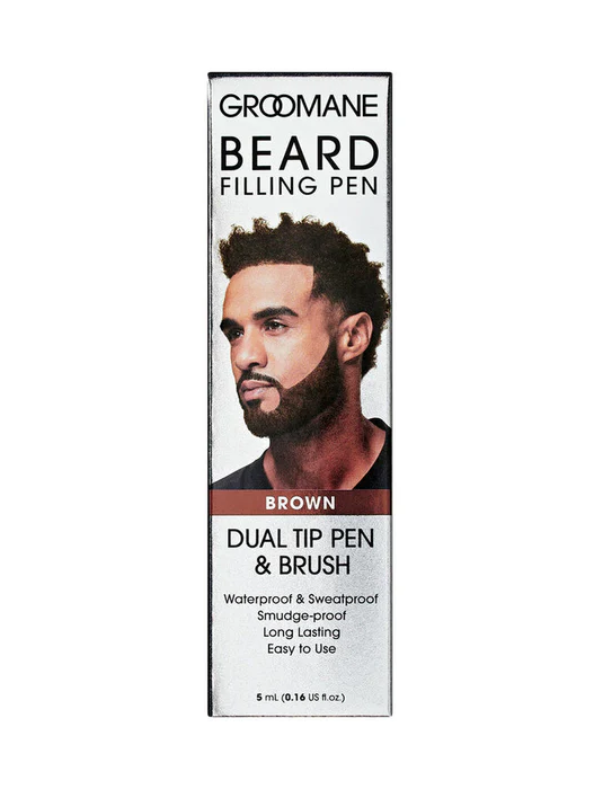 RED by KISS Lápiz Rellenador de Barba a Prueba de Agua Groomane