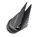 Black hair clipper comb with 'GamaMax' branding on a white background