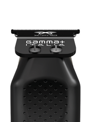Black hair trimmer with 'Gamma Italia' branding on a white background