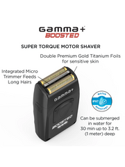 Gamma+ Boosted Foil Shaver  aspects