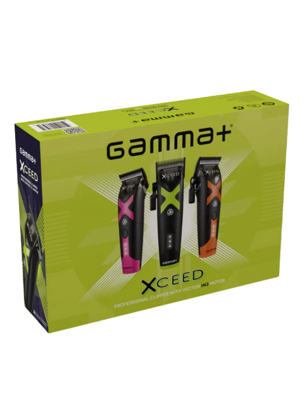 Gamma+ XCEED Cordless Clipper with IN2 Vector Motor — Vip Barber