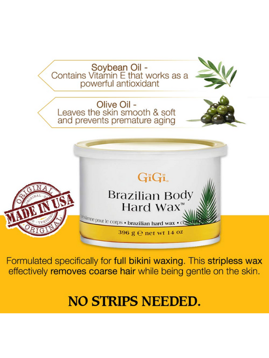 GiGi Brazilian Body Hard Wax 14oz #0899