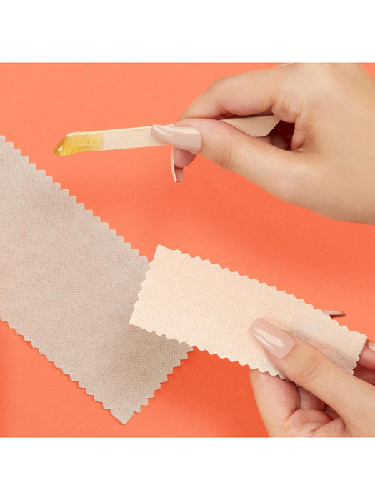 GiGi Natural Muslin Strips 100ct Assorted Sizes