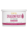 GIGI Dragonfruit hair removal wax with chia seed on a white background