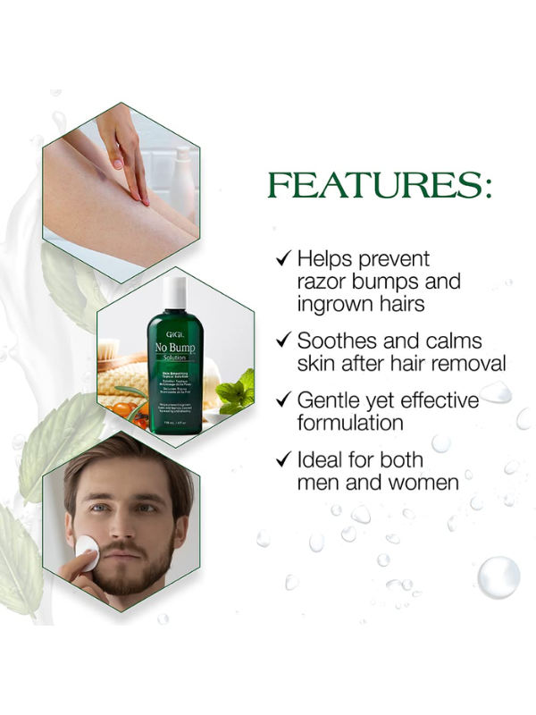 GiGi No Bump Solution 4oz – Ingrown Hair & Razor Bump Care — Vip