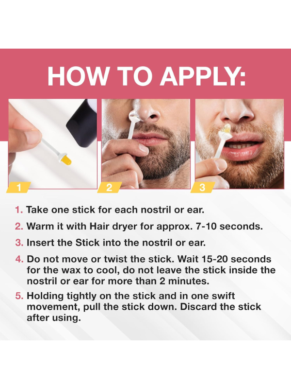 GiGi Nose Ear Wax Kit How to Apply