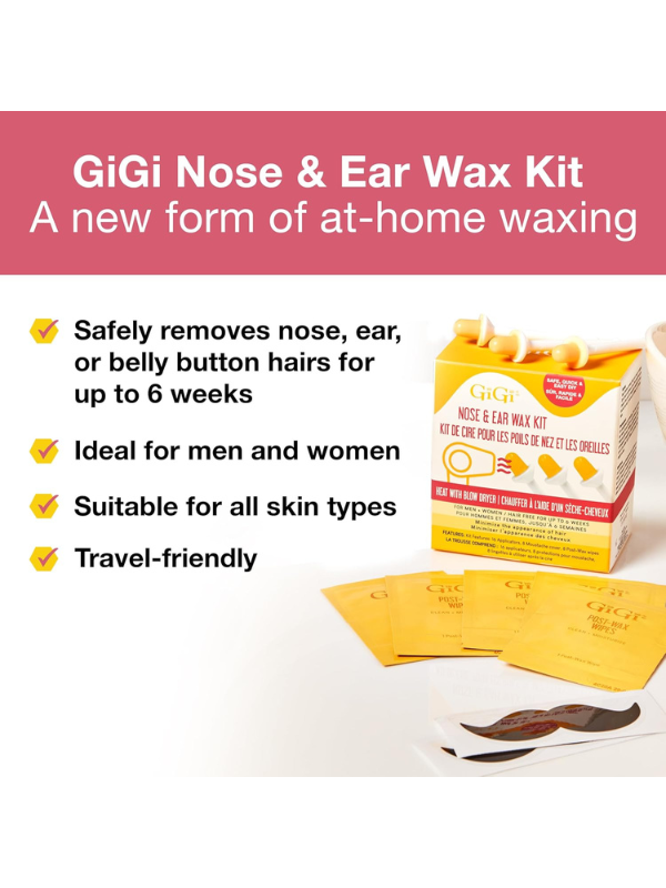 GiGi Nose Ear Wax Kit Information