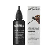 Groomane beard and line-up product with packaging on a white background