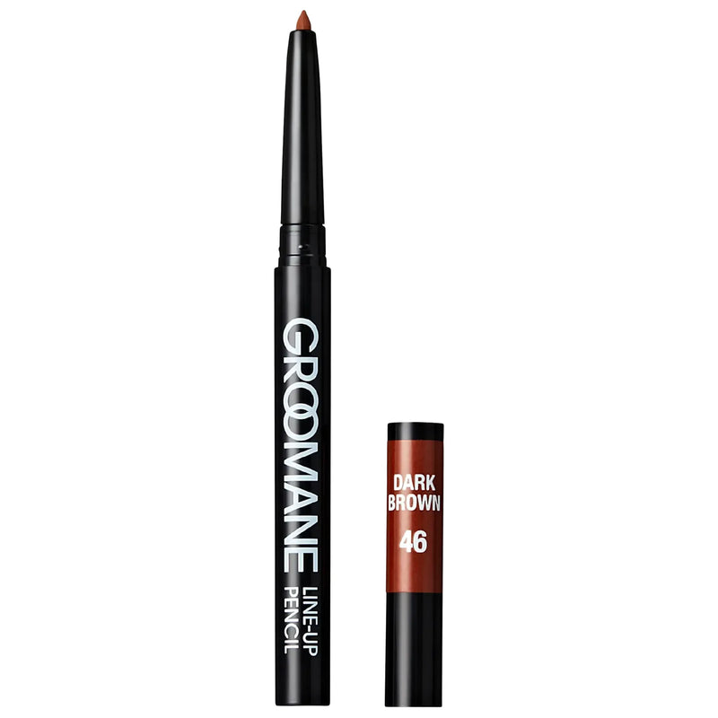 Groomane Barber Line Up Pencil Hairline Eyebrow Grooming Pencil Dark Brown