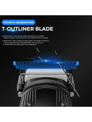 Hush Professional Low Noise Cordless Trimmer #T2 T-Blade 