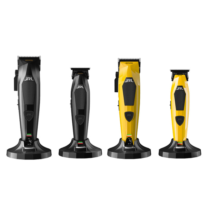 JRL Diamante Collection Clipper Trimmer Set Yellow and Black Set