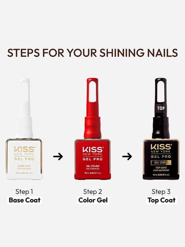 Basecoat en Gel Pro Polish de KISS New York