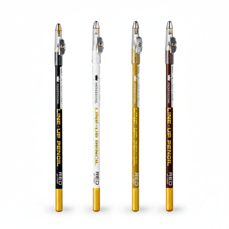 Four Line-Up Pencils on a white background