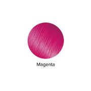 Magenta color swatch on a white background