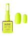 Kiss New York Gel Pro nail polish bottle with a sample of green nails against a white background