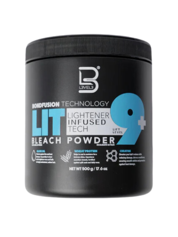 L3VEL3 Bond Fusion LIT Bleach Powder – Professional 9+ Level Lift