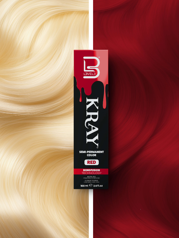L3vel3 Kray Semi Permanent 100ml Assorted Colors