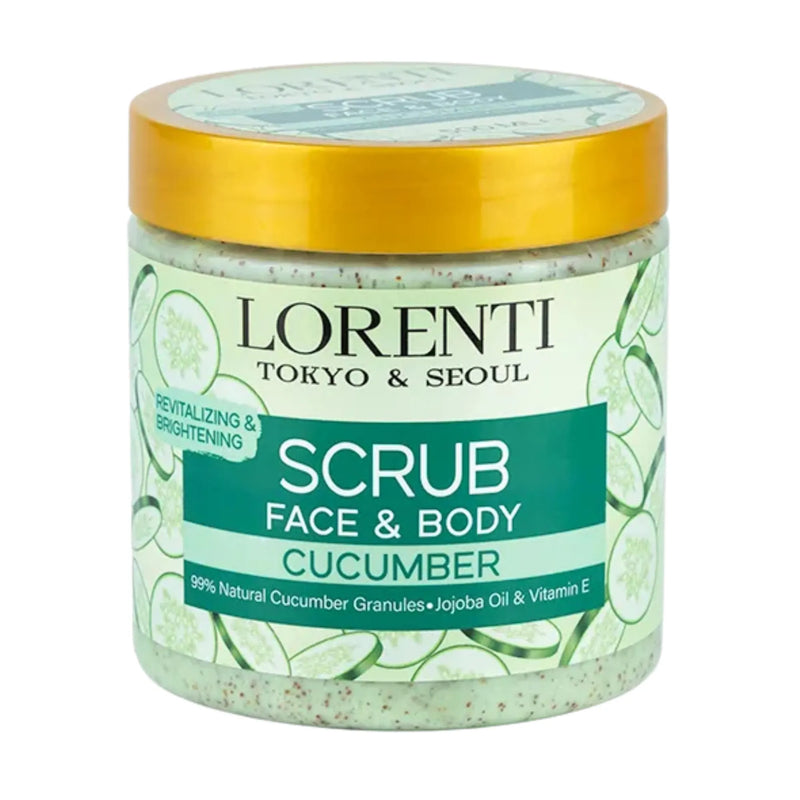 Lorenti Face Body Scrub Coffee Cucumber