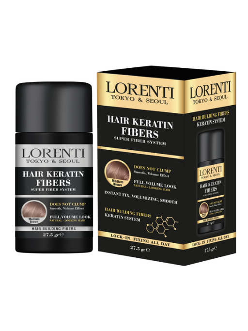 Lorenti Keratin Hair Fiber Brown 27.5gr