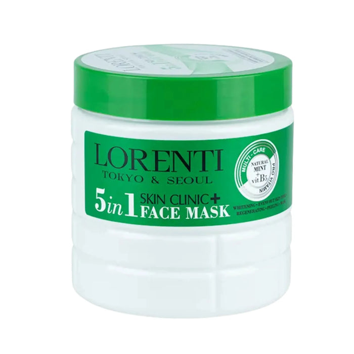 Lorenti Skin Clinic 5 in 1 Natural Mint B5 Facial Mask 500ml 