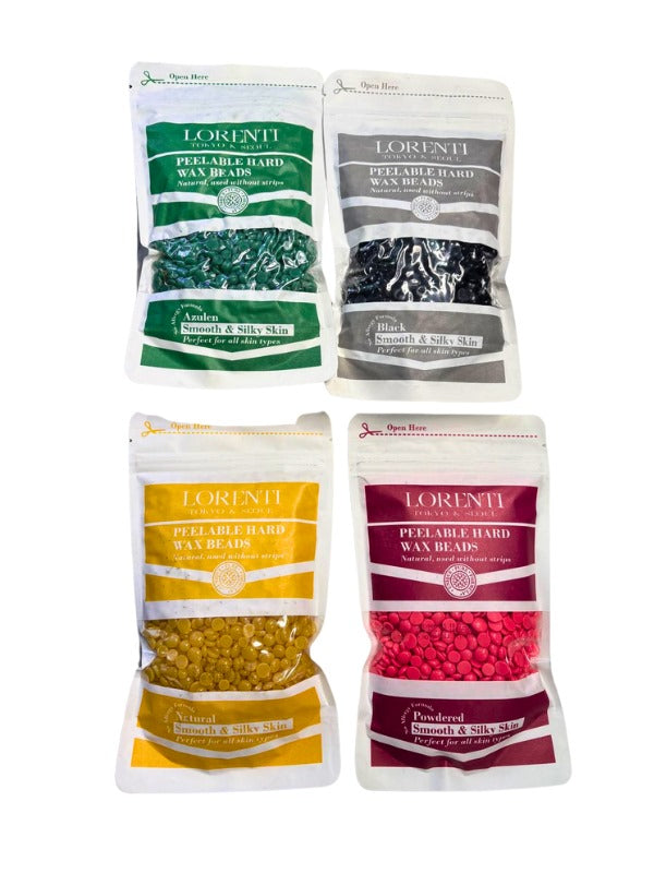 Lorenti peelable hard wax beads