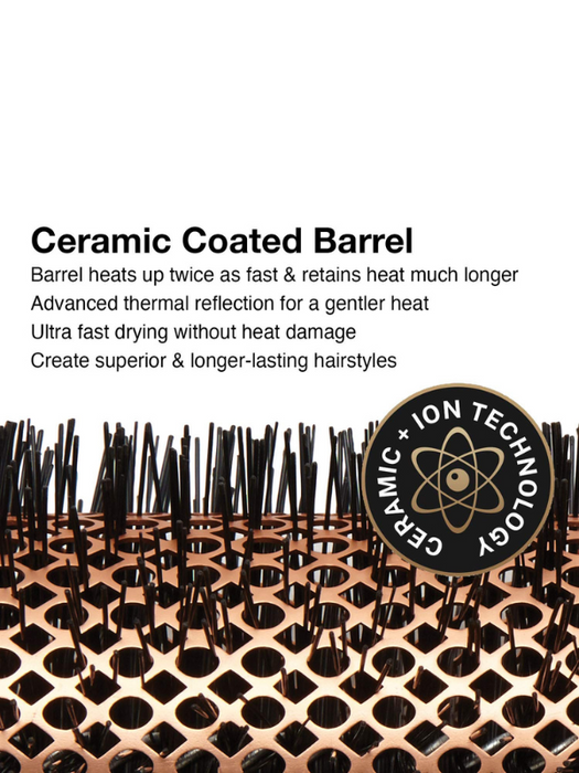 Olivia Garden Heat Pro Ceramic Ion Thermal 1/2" Brush