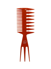 Rolda Barber Fish Comb - Orange