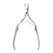 Metal nail clipper on a white background