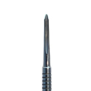 Gouge pedicure tool on a white background