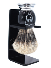 Parker Shaving Brush Parker BCPB Shaving Brush and brush stand