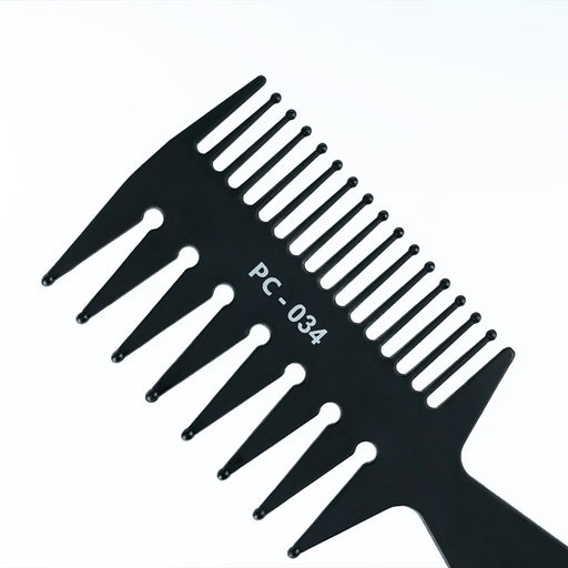 Percu Carbon Wide Tooth Comb PC-034 Close