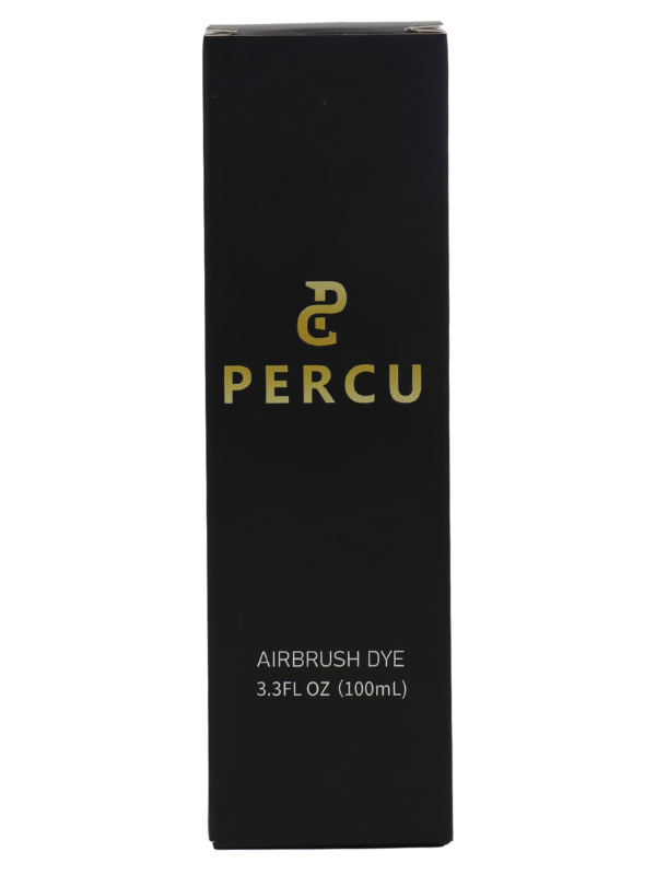 Percu airbrush dye color packaging