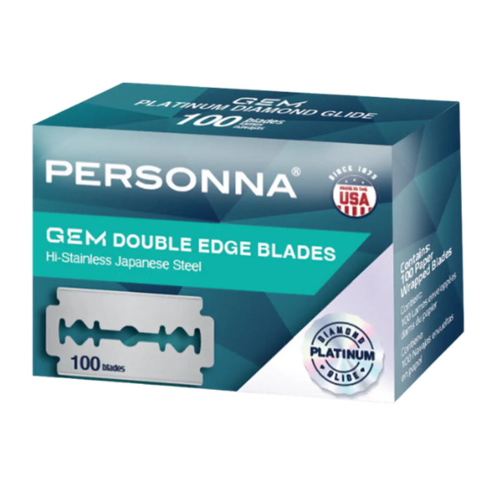 Personna GEM Double Edge Blades 100 CT
