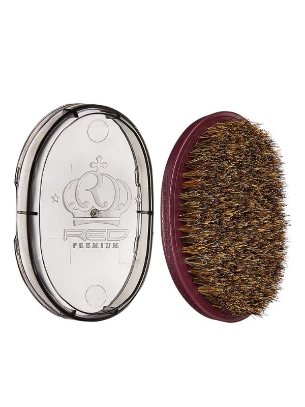 Cepillo de palma RED Premium Soft Pocket Wave con estuche #BR32