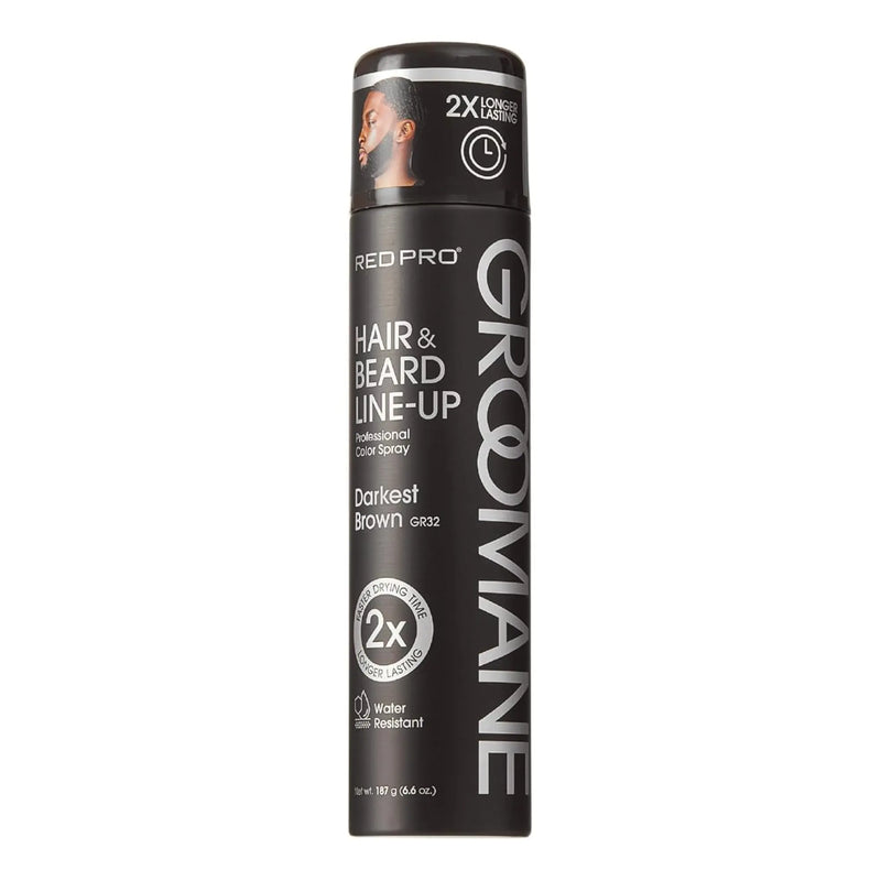 Groomane Hair & Beard Line-Up can on a white background