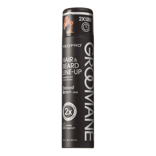 Groomane Hair & Beard Line-Up can on a white background