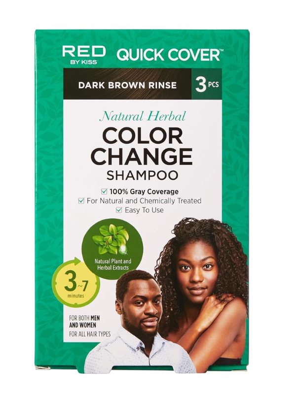 SHAMPOOページ Red by KISS Color Change Shampoo | 3-Minute Gray Coverage — Vip