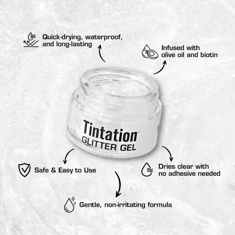Red By Kiss Tintation Glitter Gel 30ml – Assorted Colors