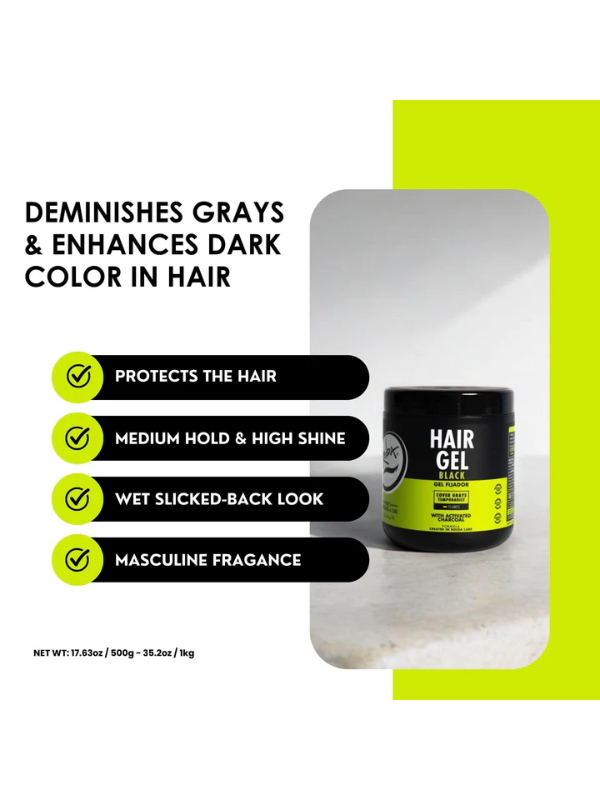 Rolda Black Styling Gel Assorted Sizes
