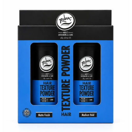 Rolda Hair Powder texture wax for volume and texture in its packaging
