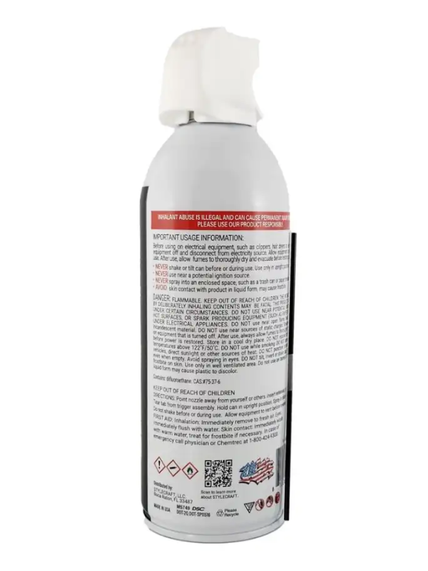 StyleCraft Duster X Air Spray 10oz — Vip Barber Supply