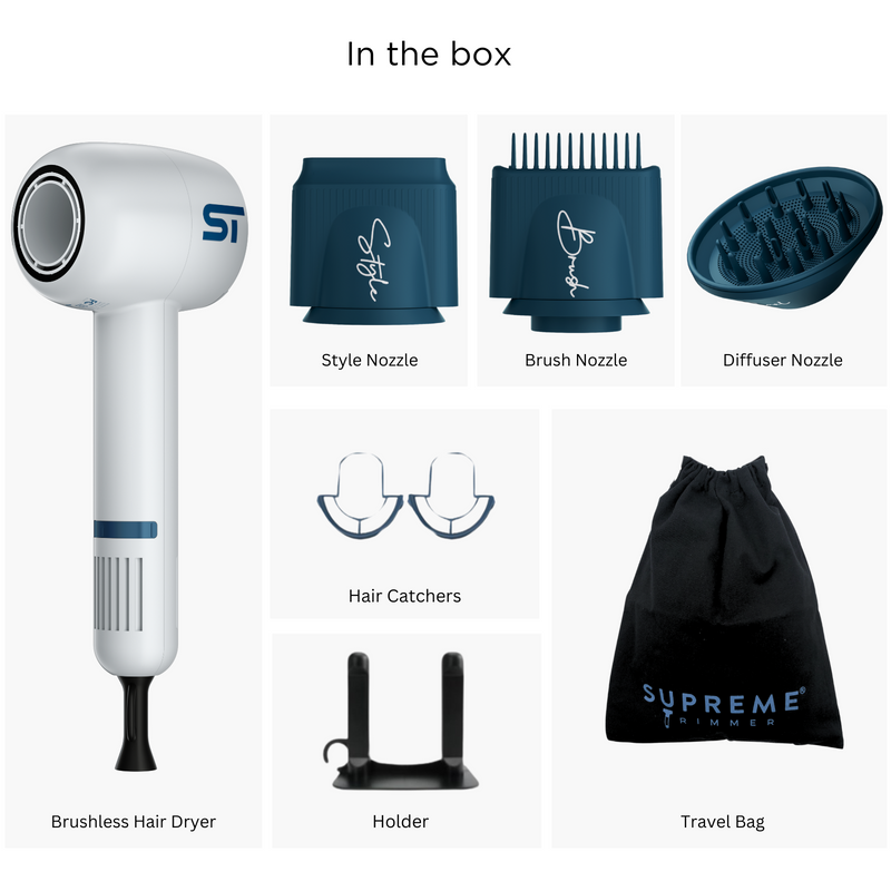 Supreme Trimmer Supreme Tools Hair Dryer Kit