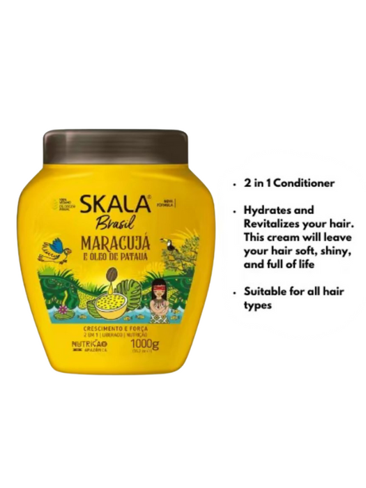 SKALA Brasil 2-in-1 Hair Treatment Maracujá 35.2oz